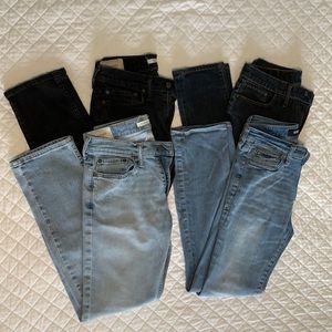 4 Pairs Of A&F/Aeropostale/Express Men’s Jeans